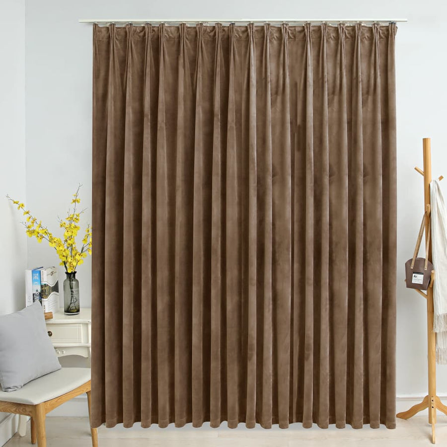 Draperie Opacă, , 290 X 245 Cm, Catifea, Cu Cârlige