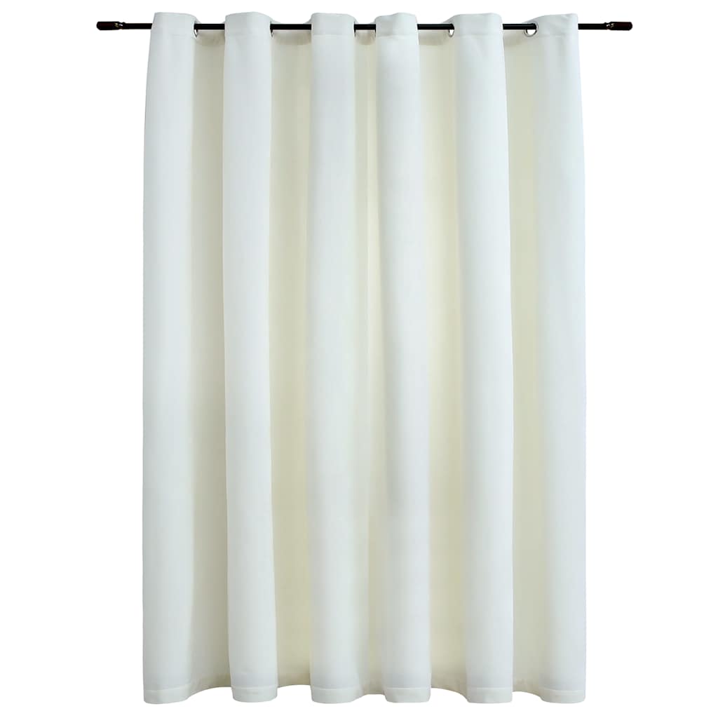 Draperie Opacă, , 290X245 Cm, Catifea, Inele Metalice