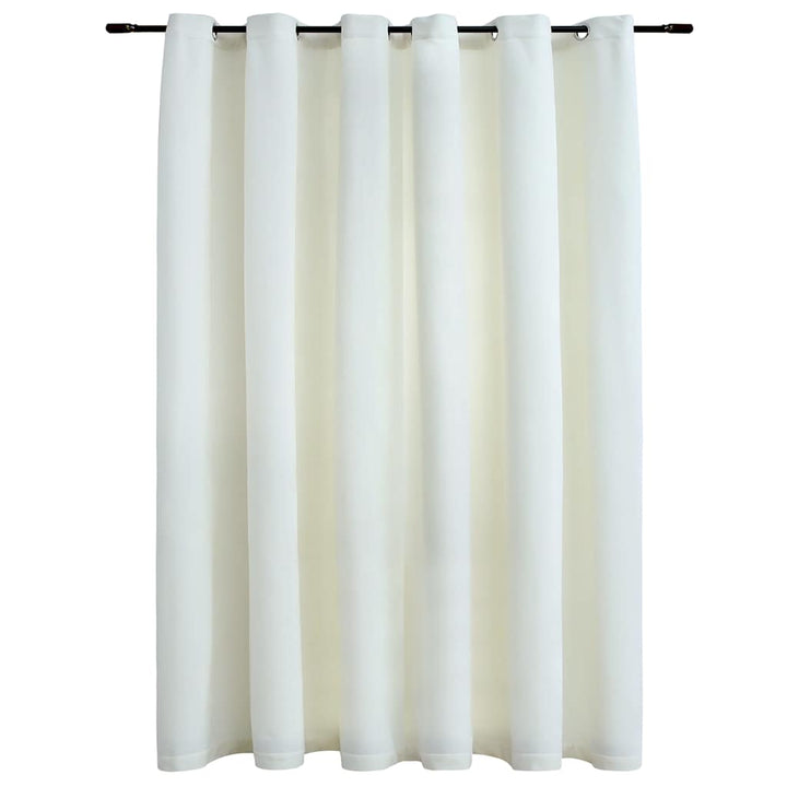 Draperie Opacă, , 290X245 Cm, Catifea, Inele Metalice