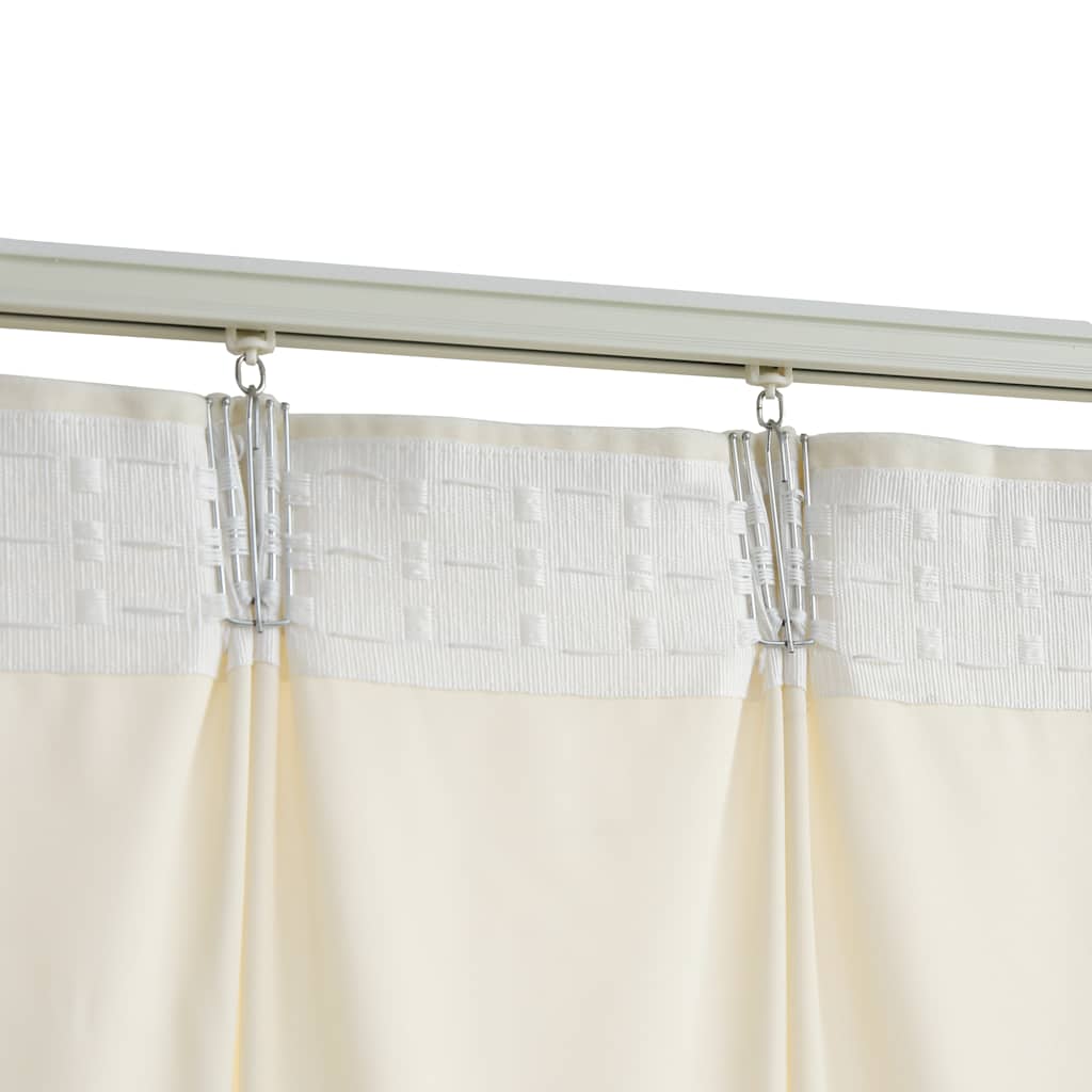 Draperii Opace Cu Cârlige, 2 Buc., , , Catifea
