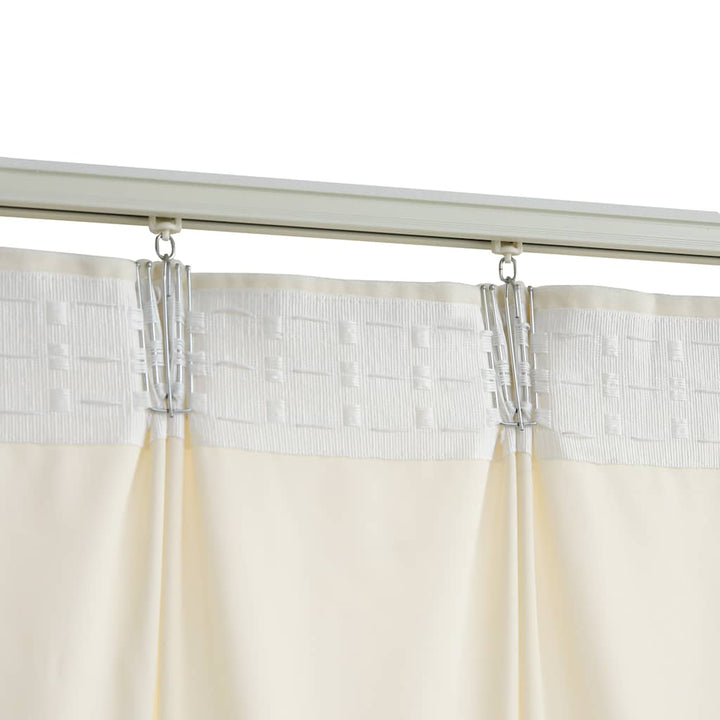 Draperii Opace Cu Cârlige, 2 Buc., , , Catifea