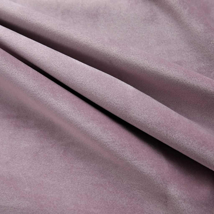 Draperii Opace Cu Inele, 2 Buc., Roz Antic, , Catifea