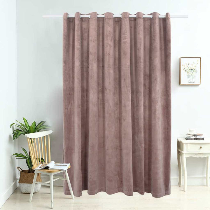Draperie Opacă, , 290X245 Cm, Catifea, Inele Metalice