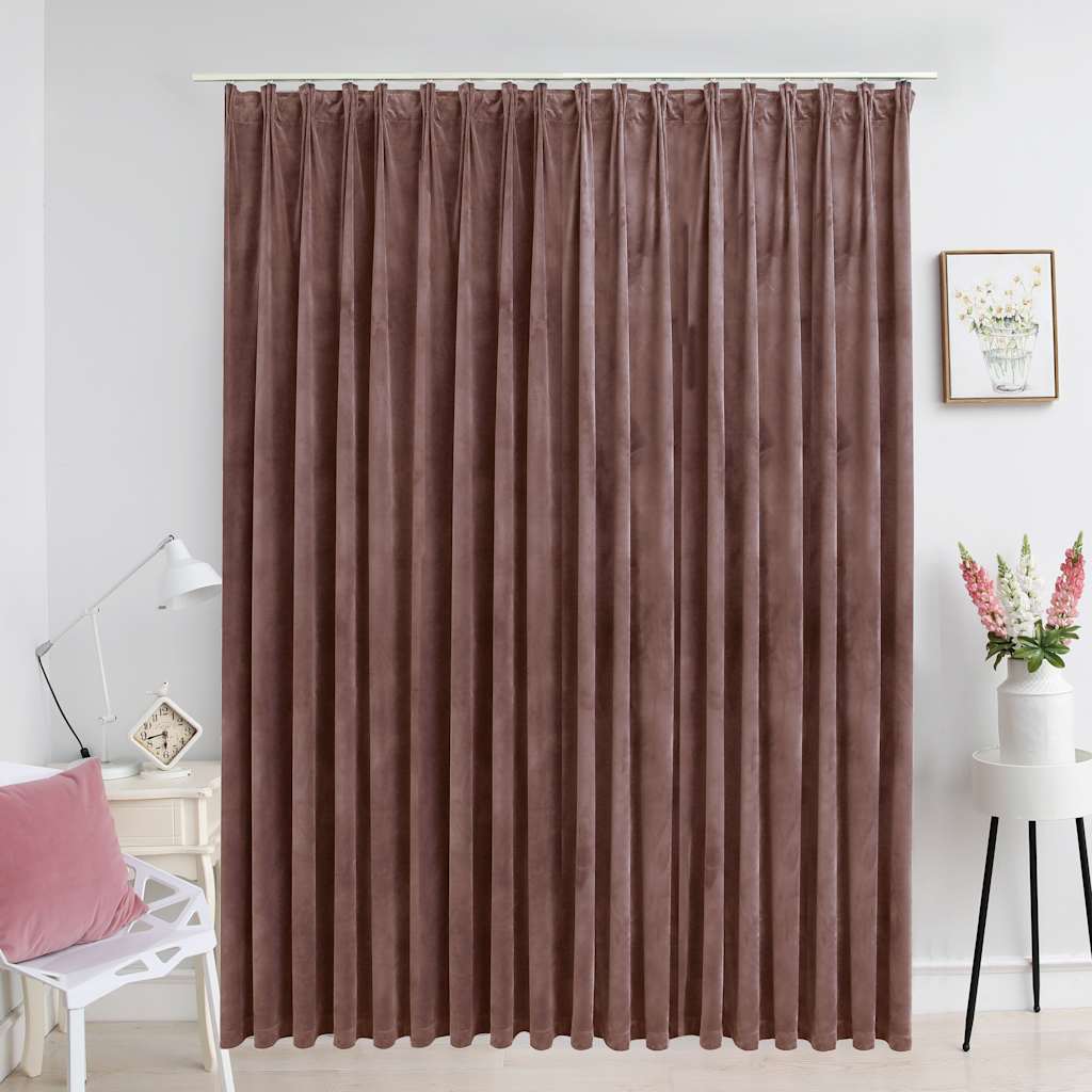 Draperie Opacă, , 290 X 245 Cm, Catifea, Cu Cârlige