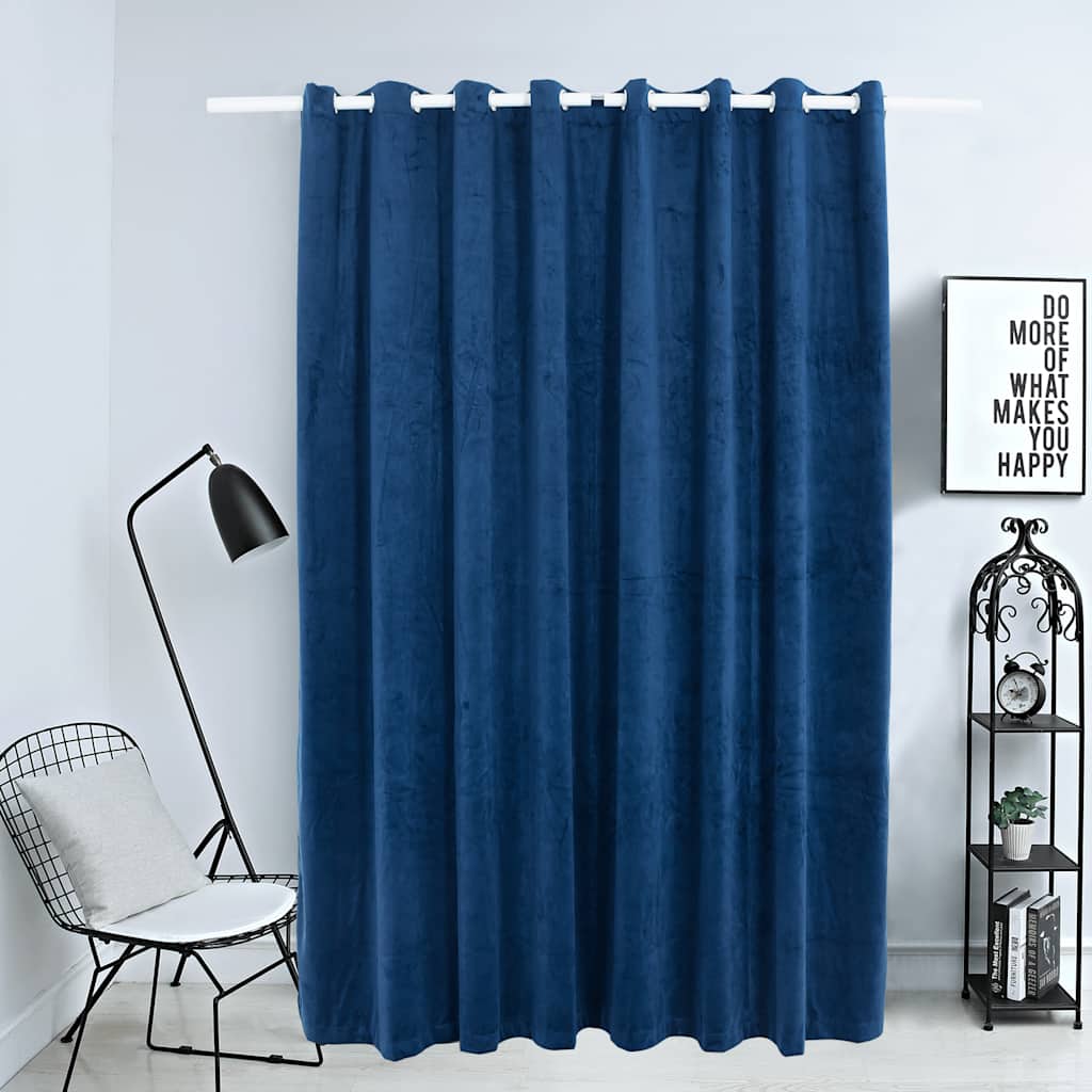 Draperie Opacă, , 290X245 Cm, Catifea, Inele Metalice