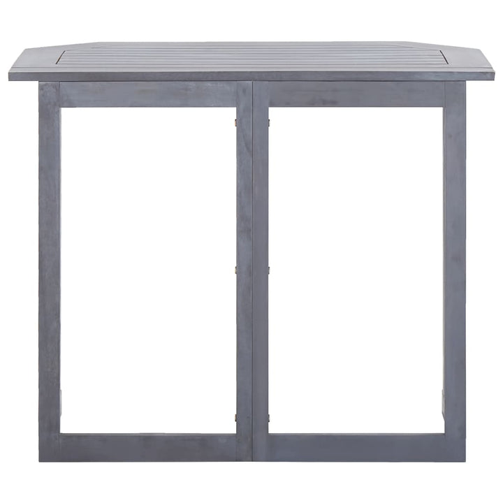 Masă De Balcon Pliabilă, 90X50X74 Cm, Lemn Masiv De Acacia