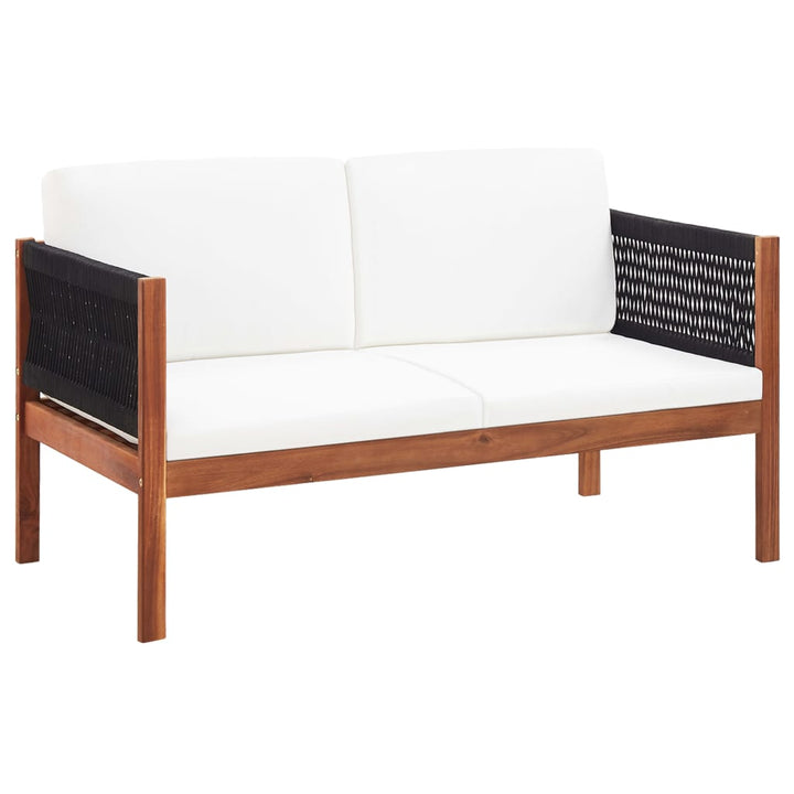 Set Mobilier De Grădină, 4 Piese, Lemn Masiv De Acacia