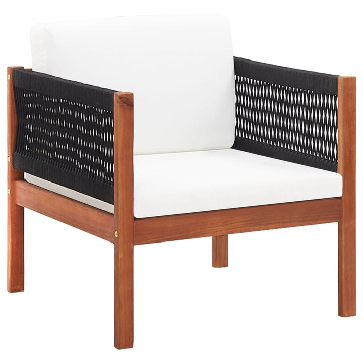 Set Mobilier De Grădină, 4 Piese, Lemn Masiv De Acacia