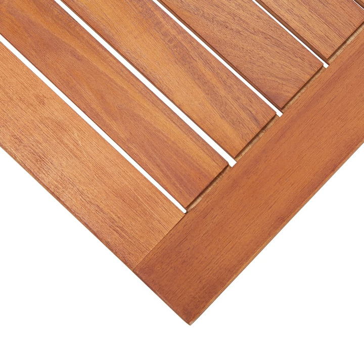 Set Mobilier De Grădină, 4 Piese, Lemn Masiv De Acacia