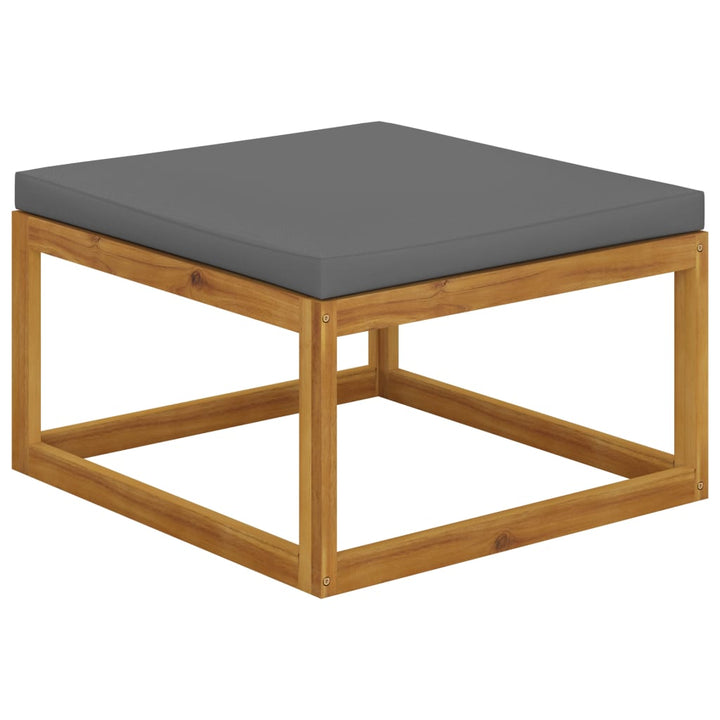 Set Mobilier Grădină Cu Perne, 6 Piese, Lemn Masiv Acacia