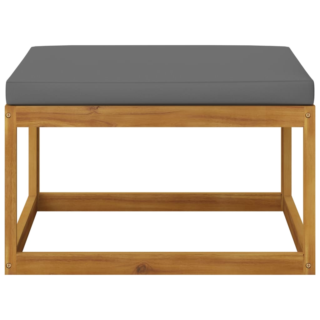 Set Mobilier Grădină Cu Perne, 6 Piese, Lemn Masiv Acacia