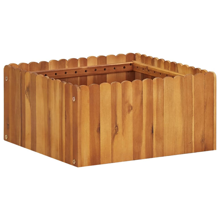Strat Înălțat De Grădină, , Lemn Masiv De Acacia
