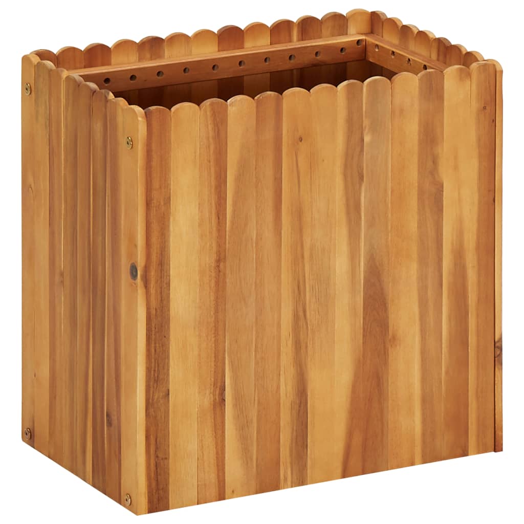 Strat Înălțat De Grădină, , Lemn Masiv De Acacia