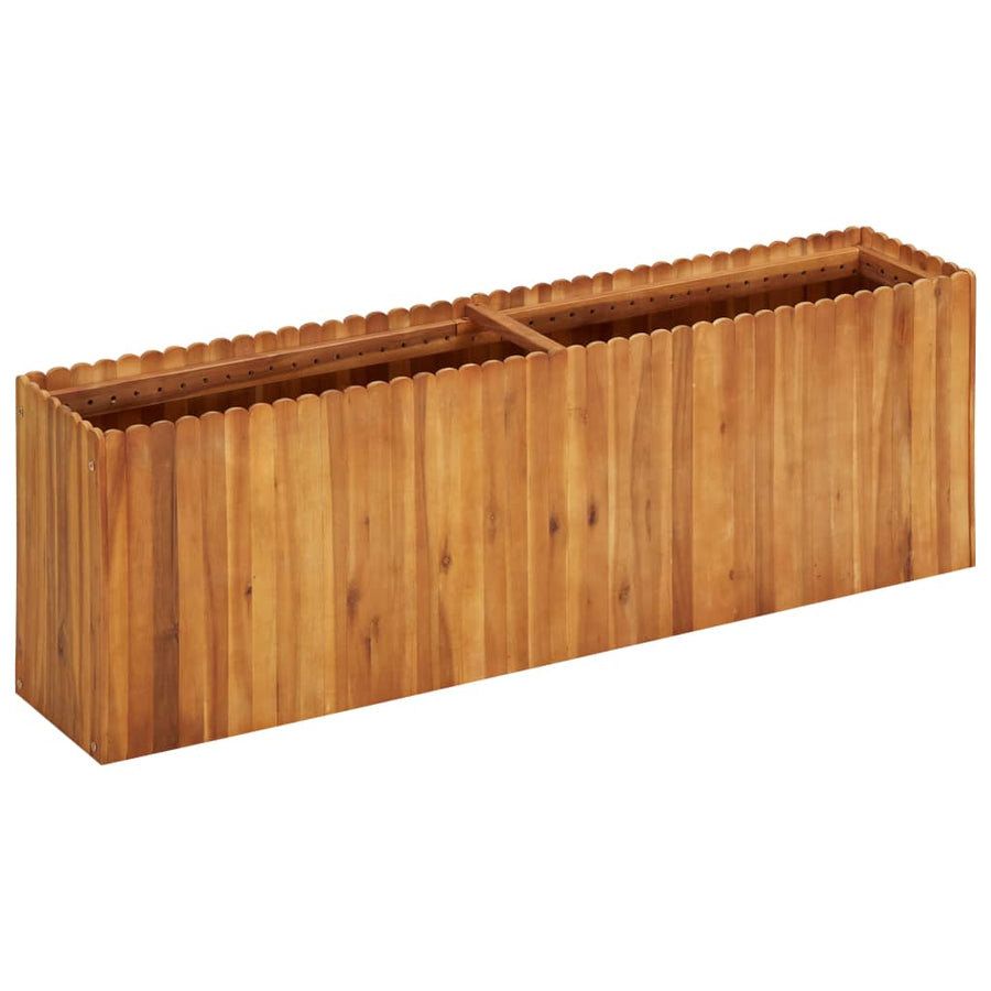 Strat Înălțat De Grădină, , Lemn Masiv De Acacia