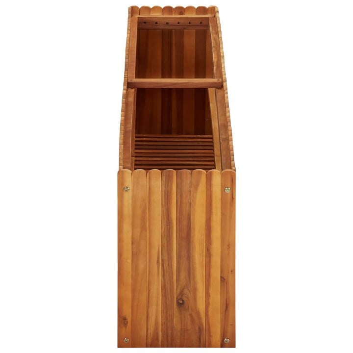 Strat Înălțat De Grădină, , Lemn Masiv De Acacia