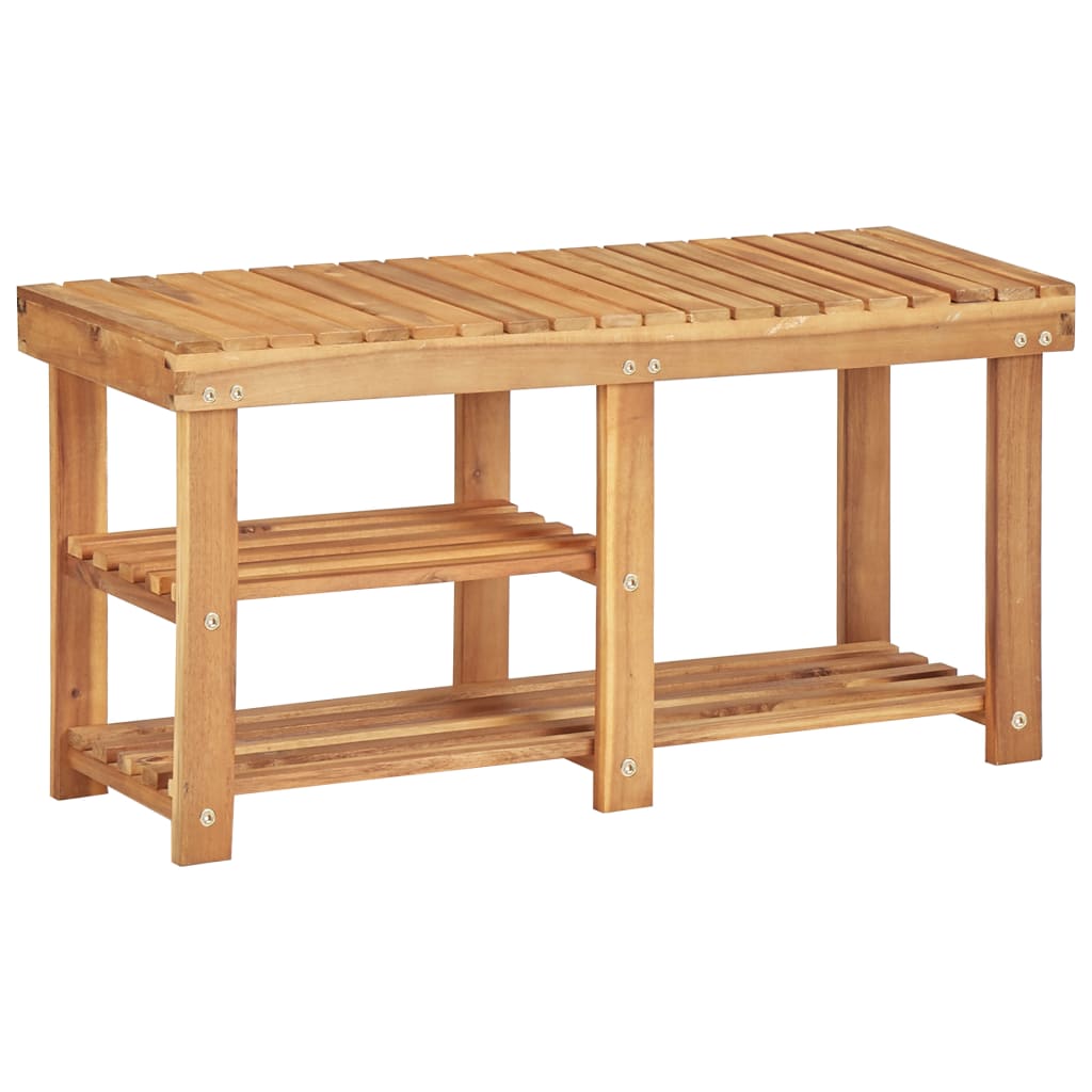 Pantofar, 90 X 32 X 46 Cm, Lemn Masiv De Acacia