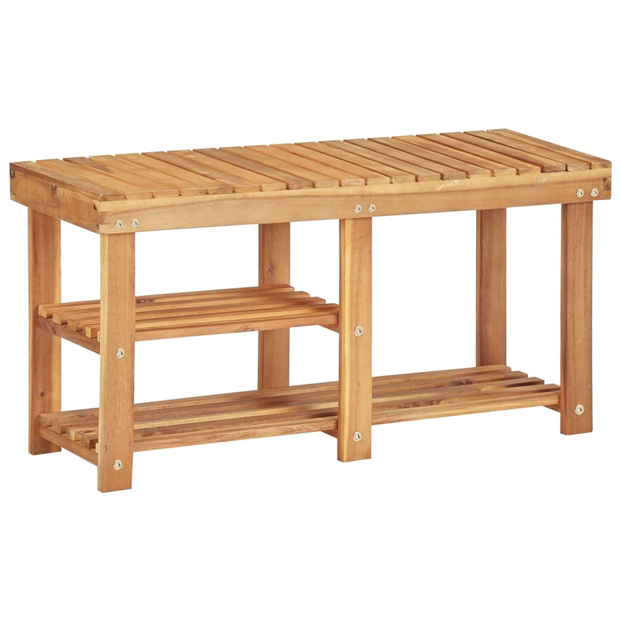 Pantofar, 90 X 32 X 46 Cm, Lemn Masiv De Acacia