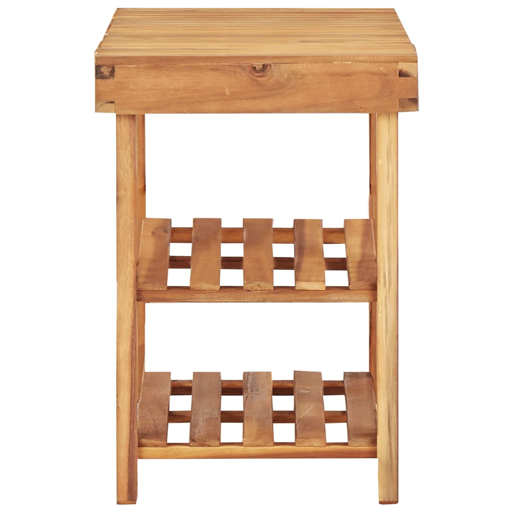 Pantofar, 90 X 32 X 46 Cm, Lemn Masiv De Acacia