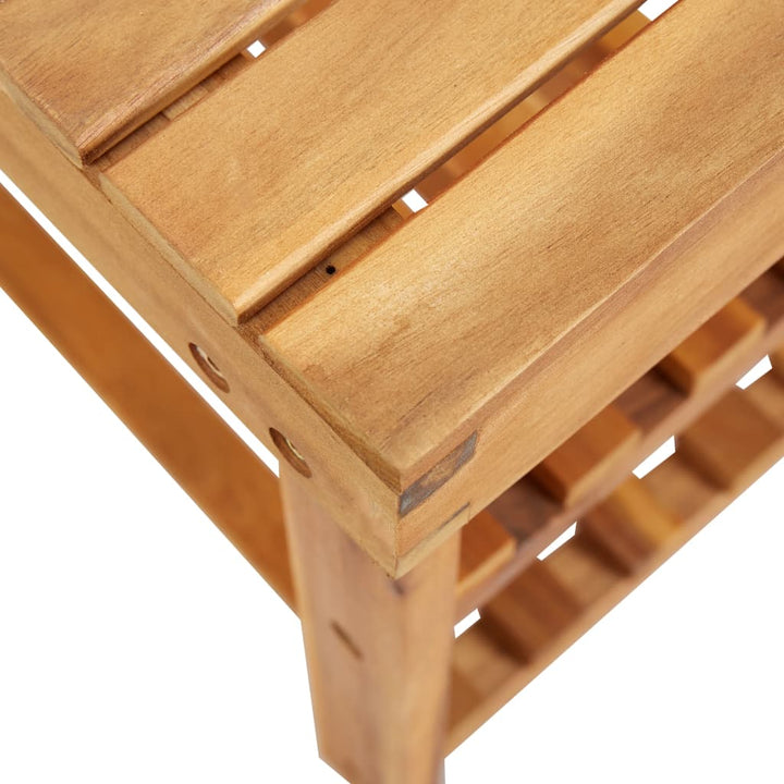 Pantofar, 90 X 32 X 46 Cm, Lemn Masiv De Acacia