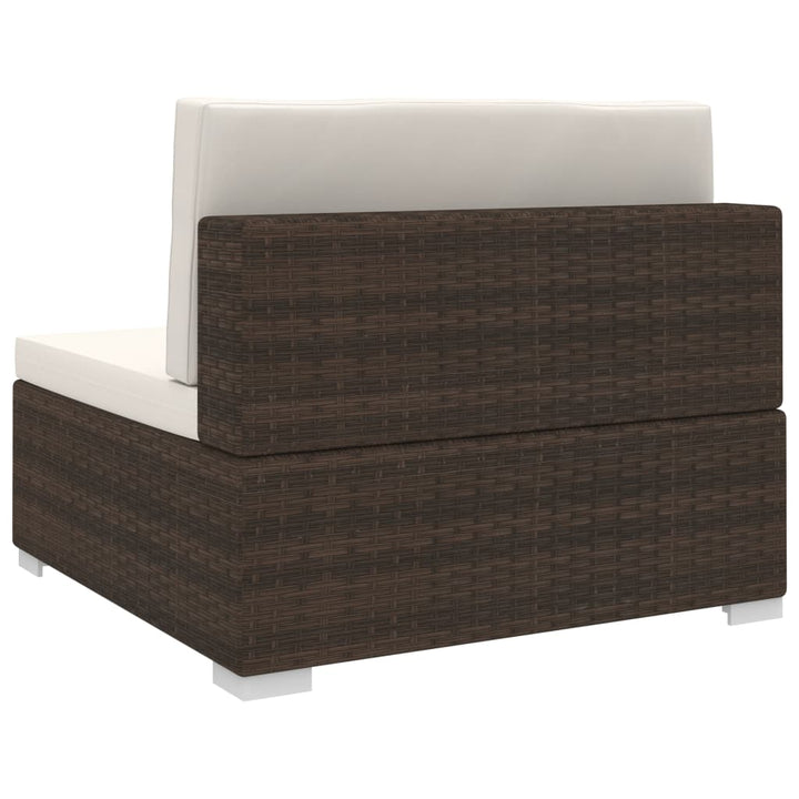 Scaun Modular De Mijloc, 1 Buc., , Poliratan, Cu Perne