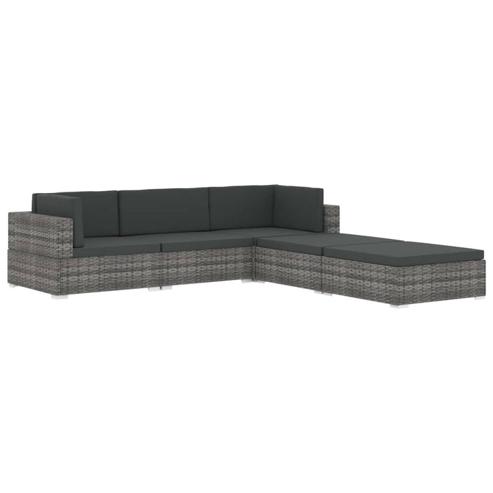 Scaun Modular De Mijloc, 1 Buc., , Poliratan, Cu Perne