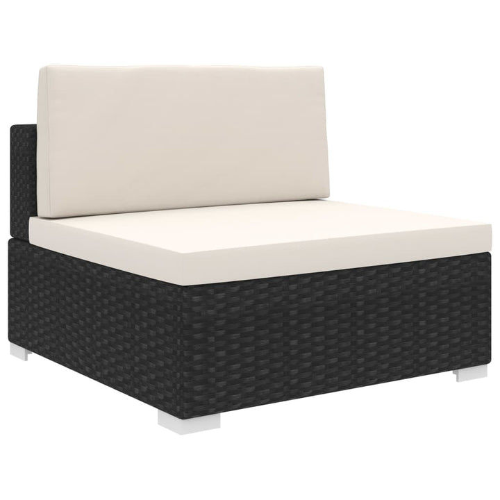 Scaun Modular De Mijloc, 1 Buc., , Poliratan, Cu Perne