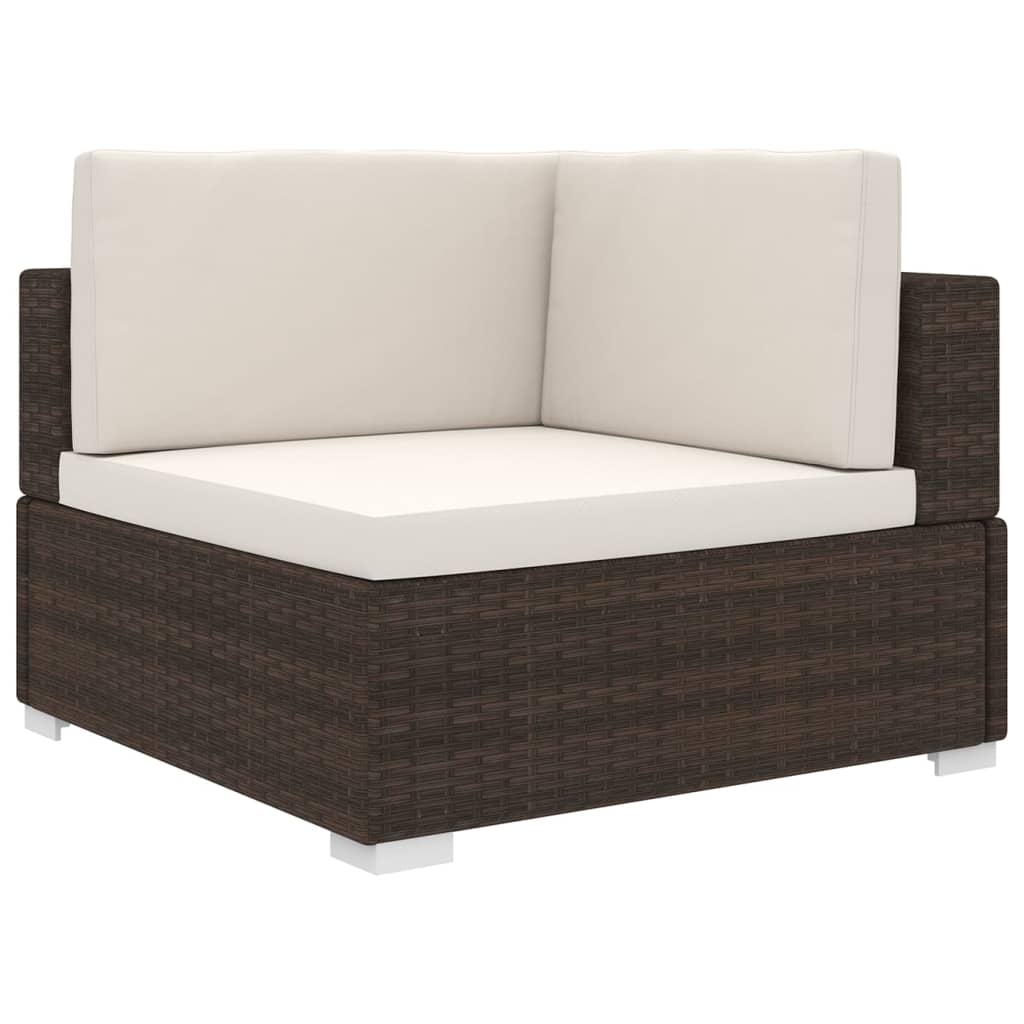 Scaun Modular De Mijloc, 1 Buc., , Poliratan, Cu Perne