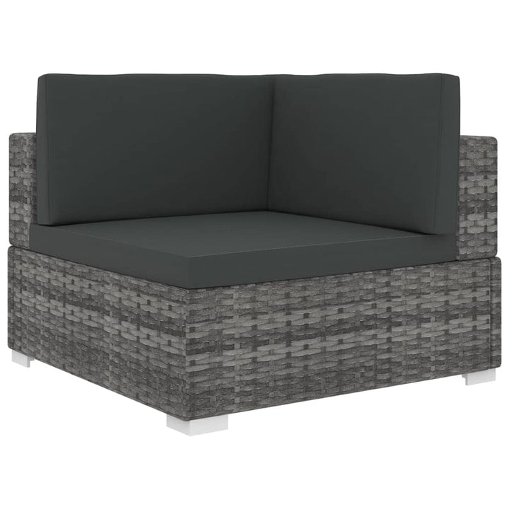 Scaun Modular De Mijloc, 1 Buc., , Poliratan, Cu Perne