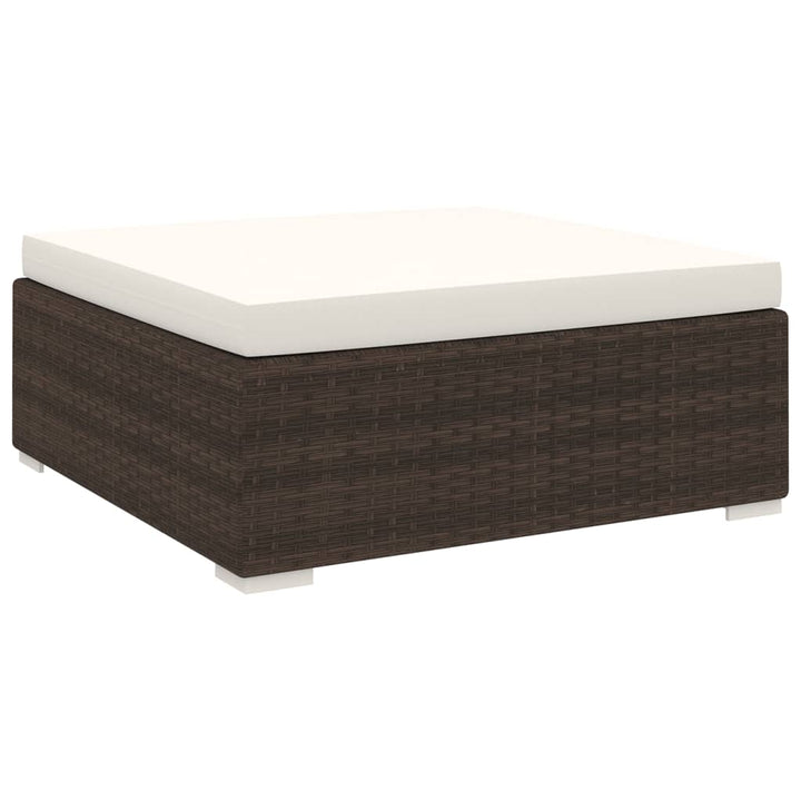 Scaun Modular De Mijloc, 1 Buc., , Poliratan, Cu Perne