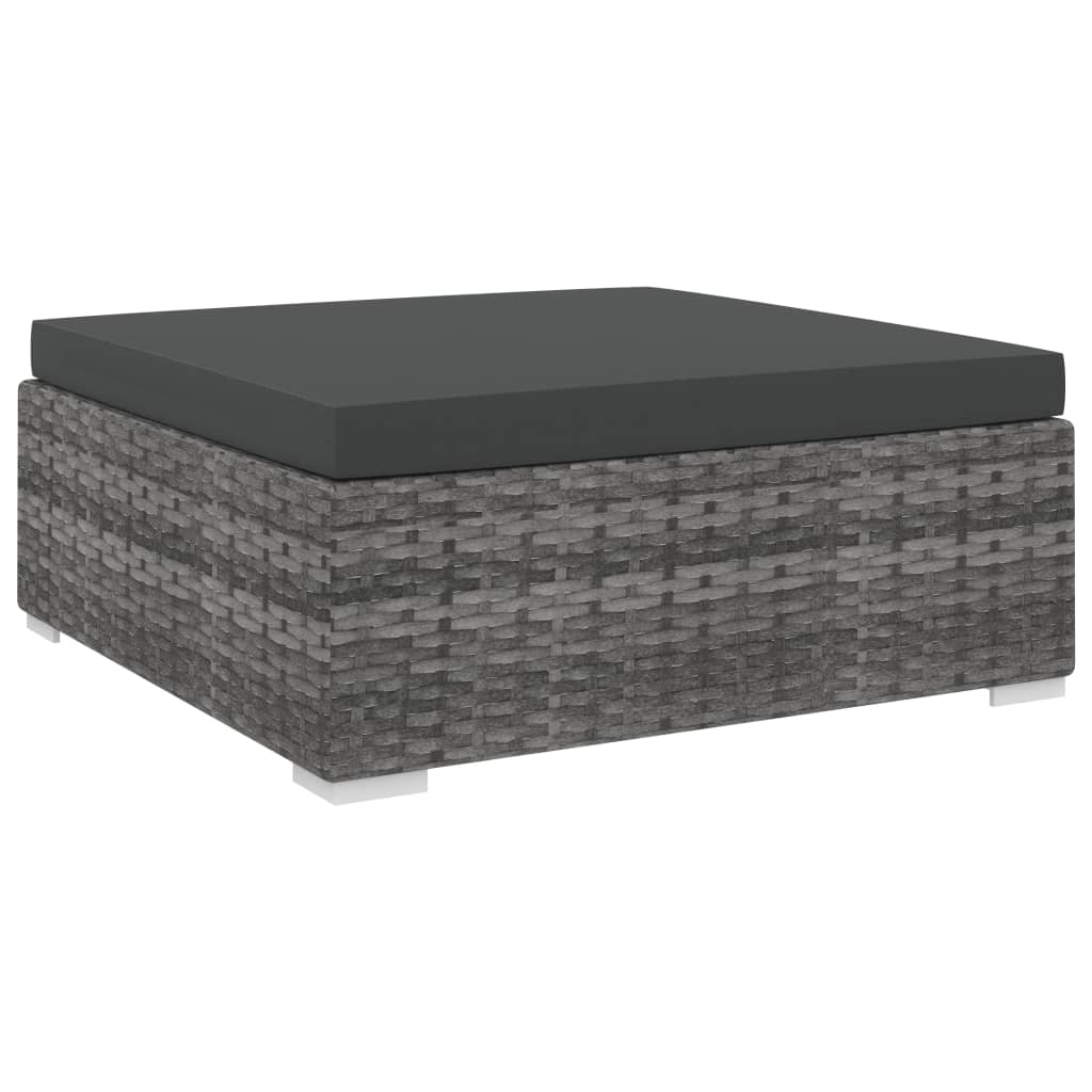 Scaun Modular De Mijloc, 1 Buc., , Poliratan, Cu Perne