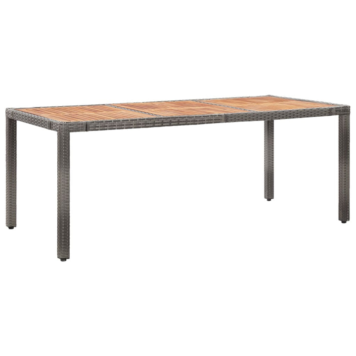 Set Mobilier De Exterior Cu Perne, 9 Piese, , Poliratan