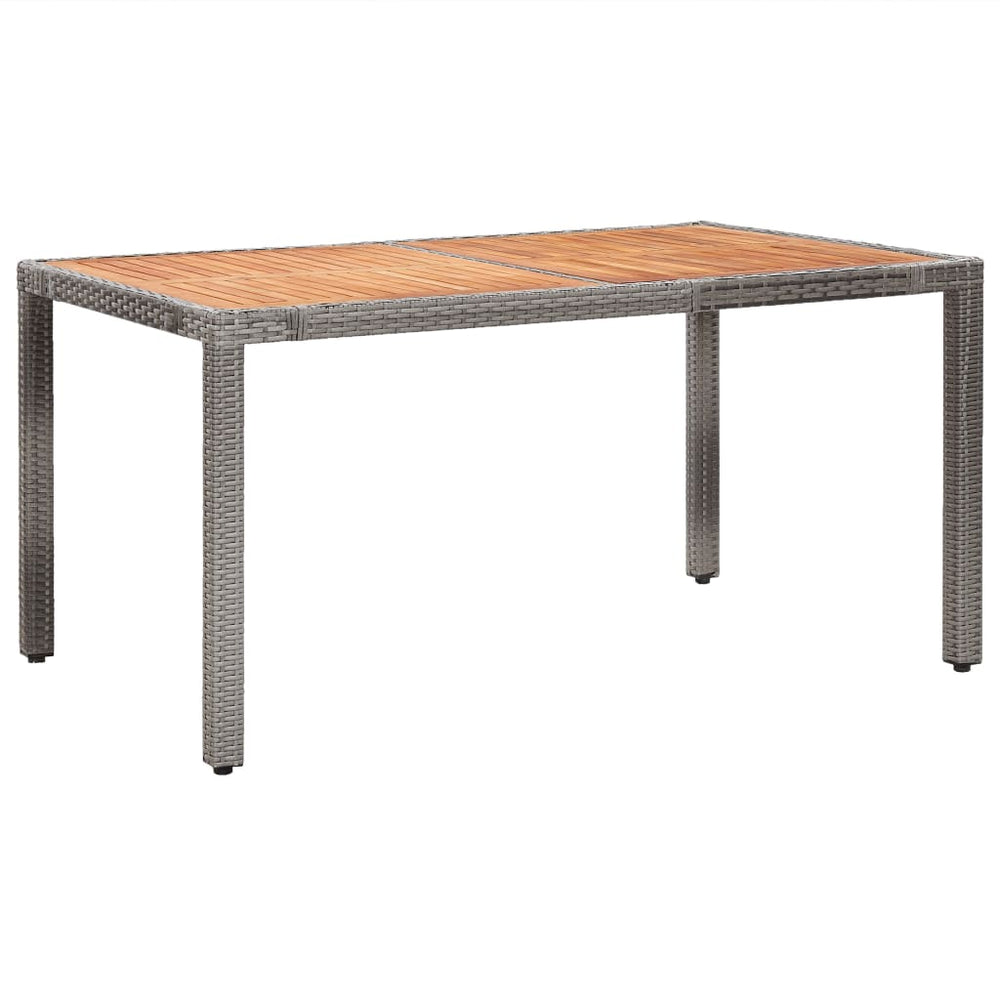 Set Mobilier De Exterior Cu Perne, 7 Piese, , Poliratan
