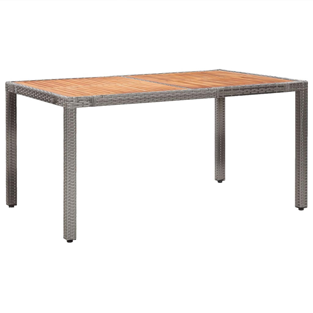 Set Mobilier De Exterior Cu Perne, 7 Piese, , Poliratan