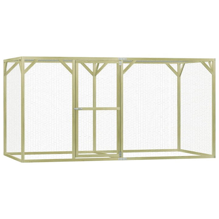 Coteț Pentru Păsări, 1,5 X 9 X 1,5 M, Lemn De Pin Tratat