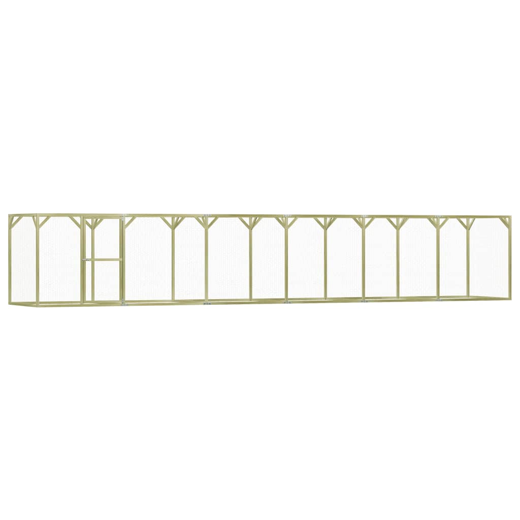 Coteț Pentru Păsări, 1,5 X 9 X 1,5 M, Lemn De Pin Tratat
