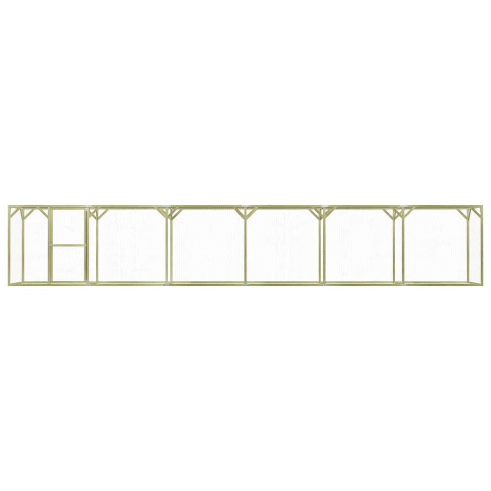 Coteț Pentru Păsări, 1,5 X 9 X 1,5 M, Lemn De Pin Tratat