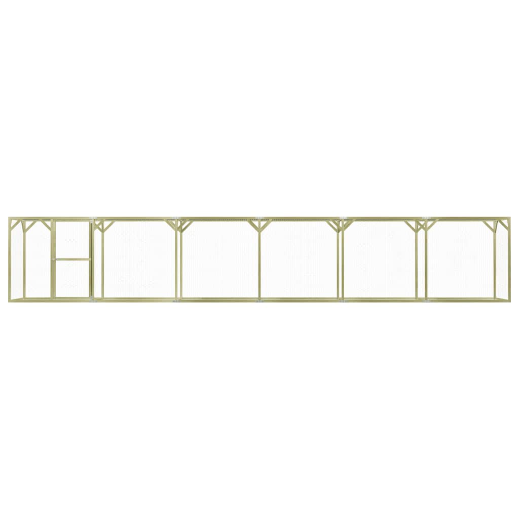 Coteț Pentru Păsări, 1,5 X 9 X 1,5 M, Lemn De Pin Tratat