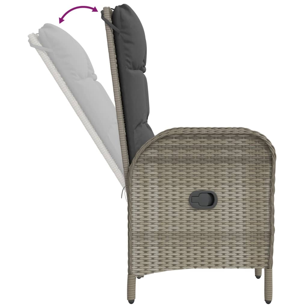 Scaune De Exterior, 2 Buc., , Poliratan