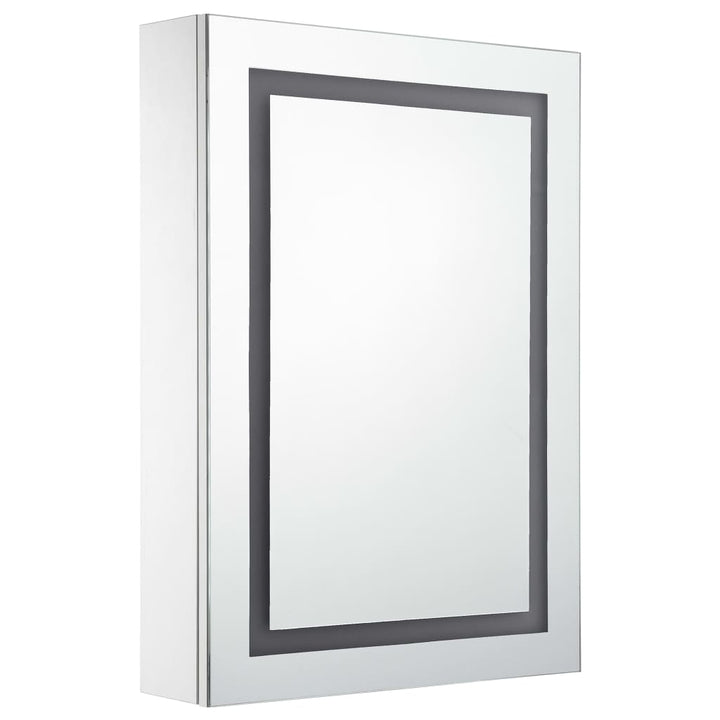 Dulap De Baie Cu Oglindă Și Led-Uri, 50 X 13 X 70 Cm