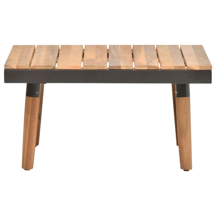 Set Mobilier De Grădină Cu Perne, 4 Piese, Lemn Masiv De Acacia