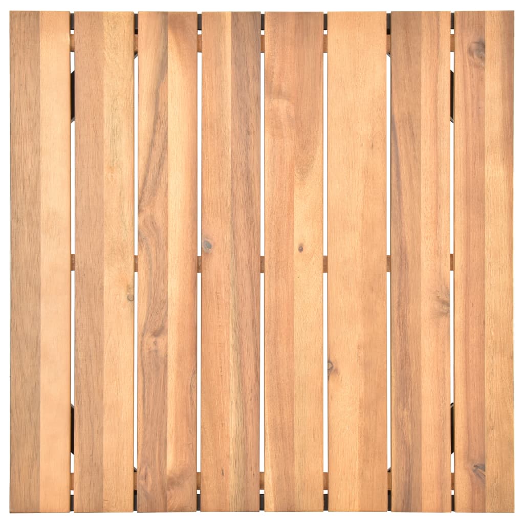 Set Mobilier De Grădină Cu Perne, 4 Piese, Lemn Masiv De Acacia