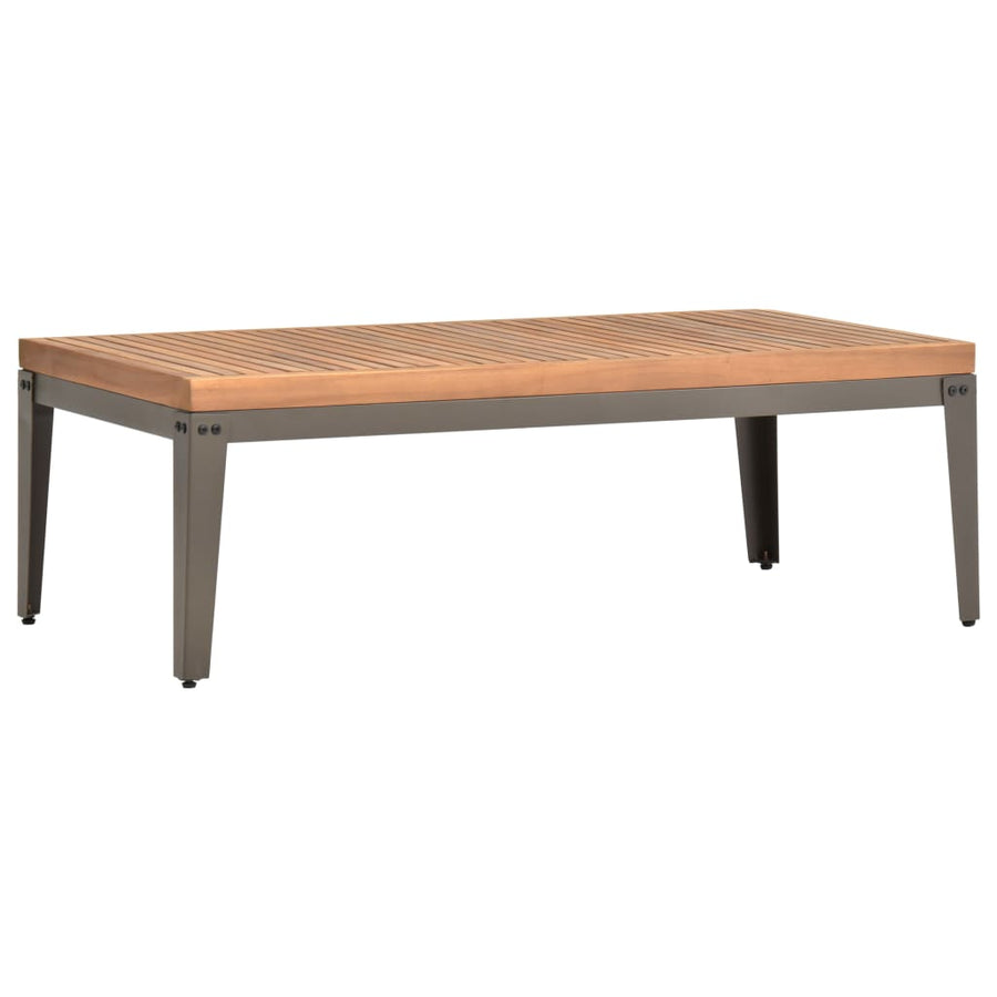 Măsuță De Cafea De Grădină, 110X55X36 Cm, Lemn Masiv Acacia