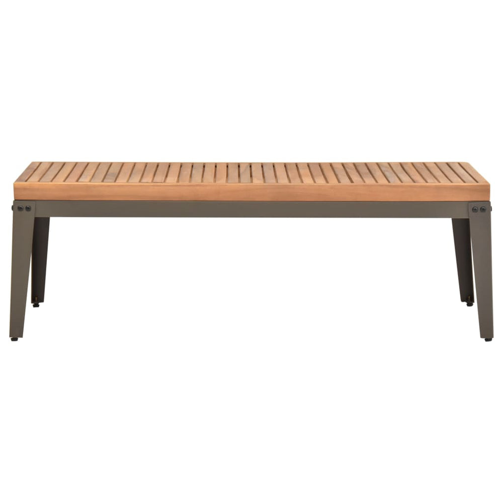 Măsuță De Cafea De Grădină, 110X55X36 Cm, Lemn Masiv Acacia