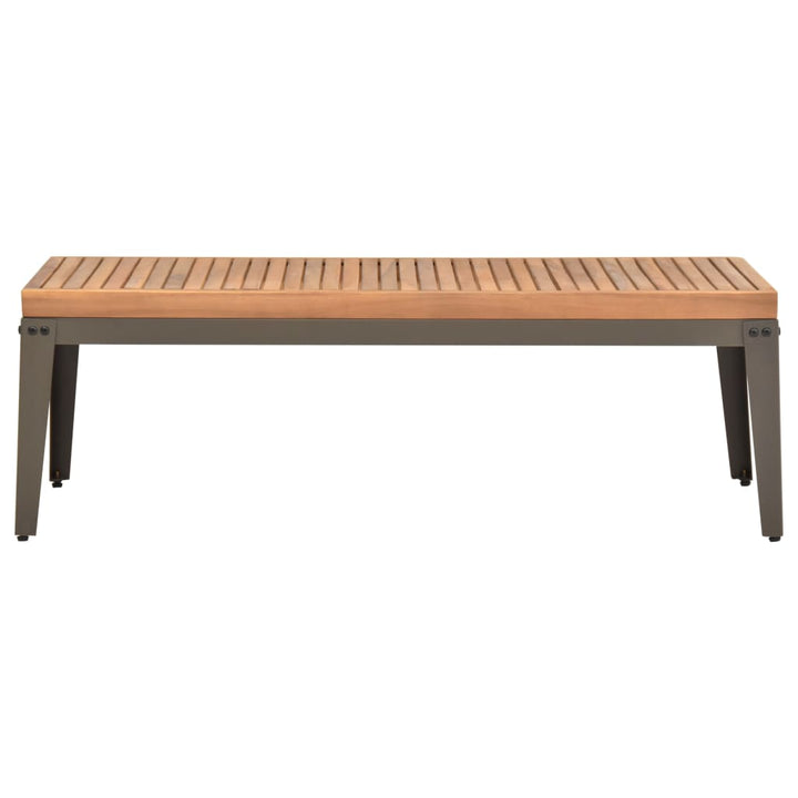 Măsuță De Cafea De Grădină, 110X55X36 Cm, Lemn Masiv Acacia