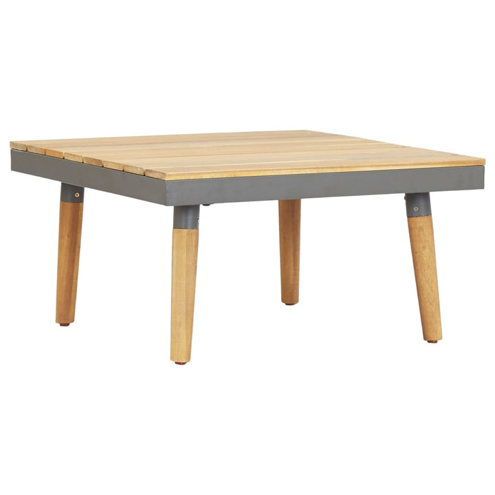 Set Mobilier Grădină 7 Locuri, Perne, Maro, Lemn Masiv Acacia