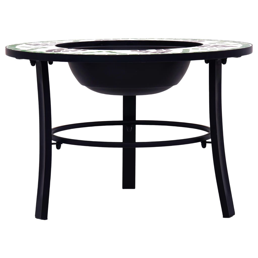 Vatră De Foc Cu Mozaic, , 68 Cm, Ceramică