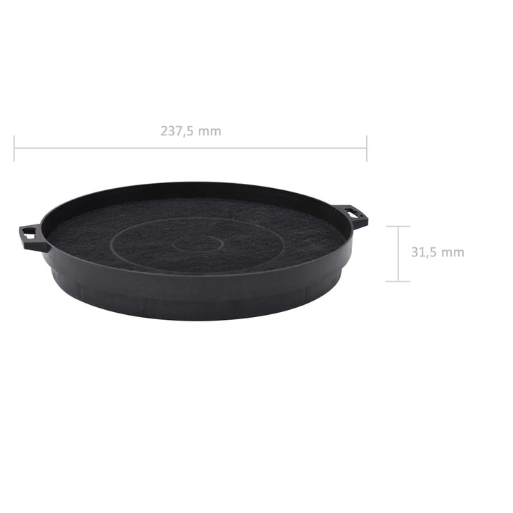 Filtre Cu Cărbune Pentru Hotă De Bucătărie, 2 Buc., 210 Mm