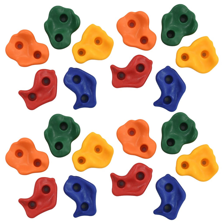 Pietre De Cățărare 10 Buc. Pe Multicolor