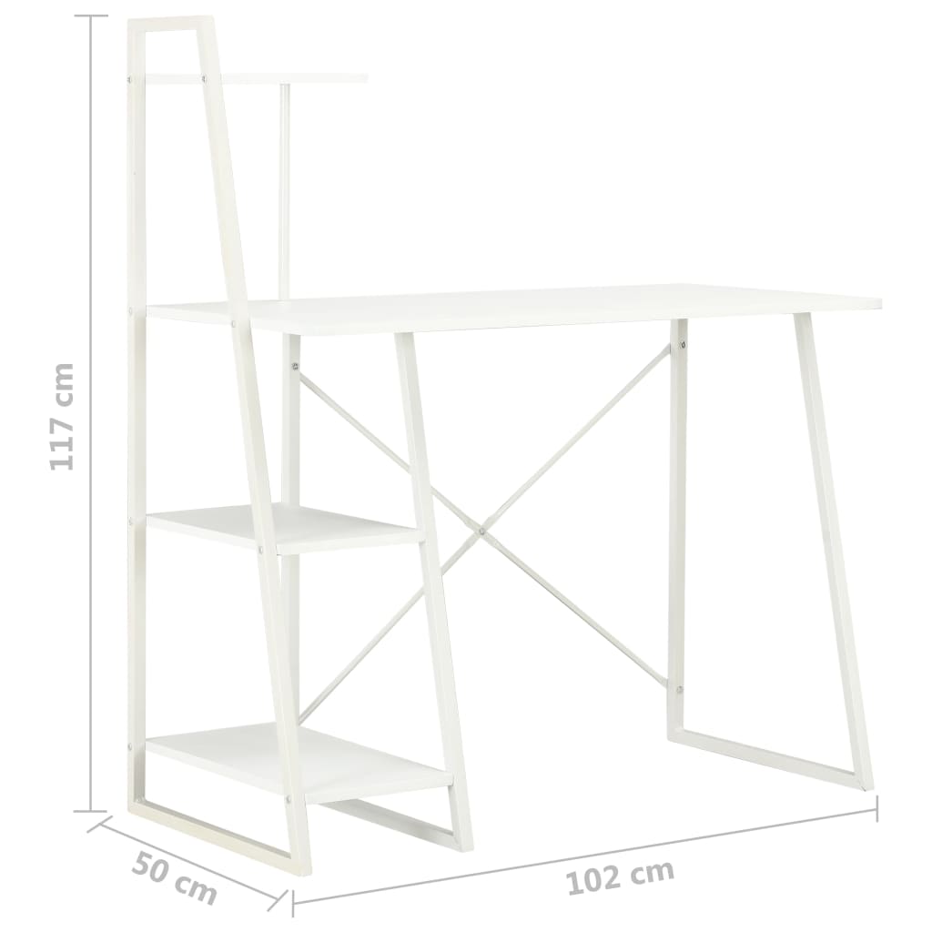 Birou Cu Rafturi, , 102 X 50 X 117 Cm