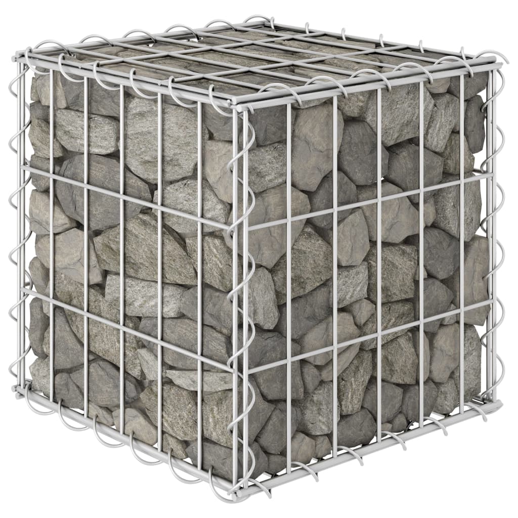 Gabion Cub Strat Înălțat, , Sârmă De Oțel